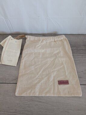 NWT Caliche' Dust Bag With Drawstring 12"X15"